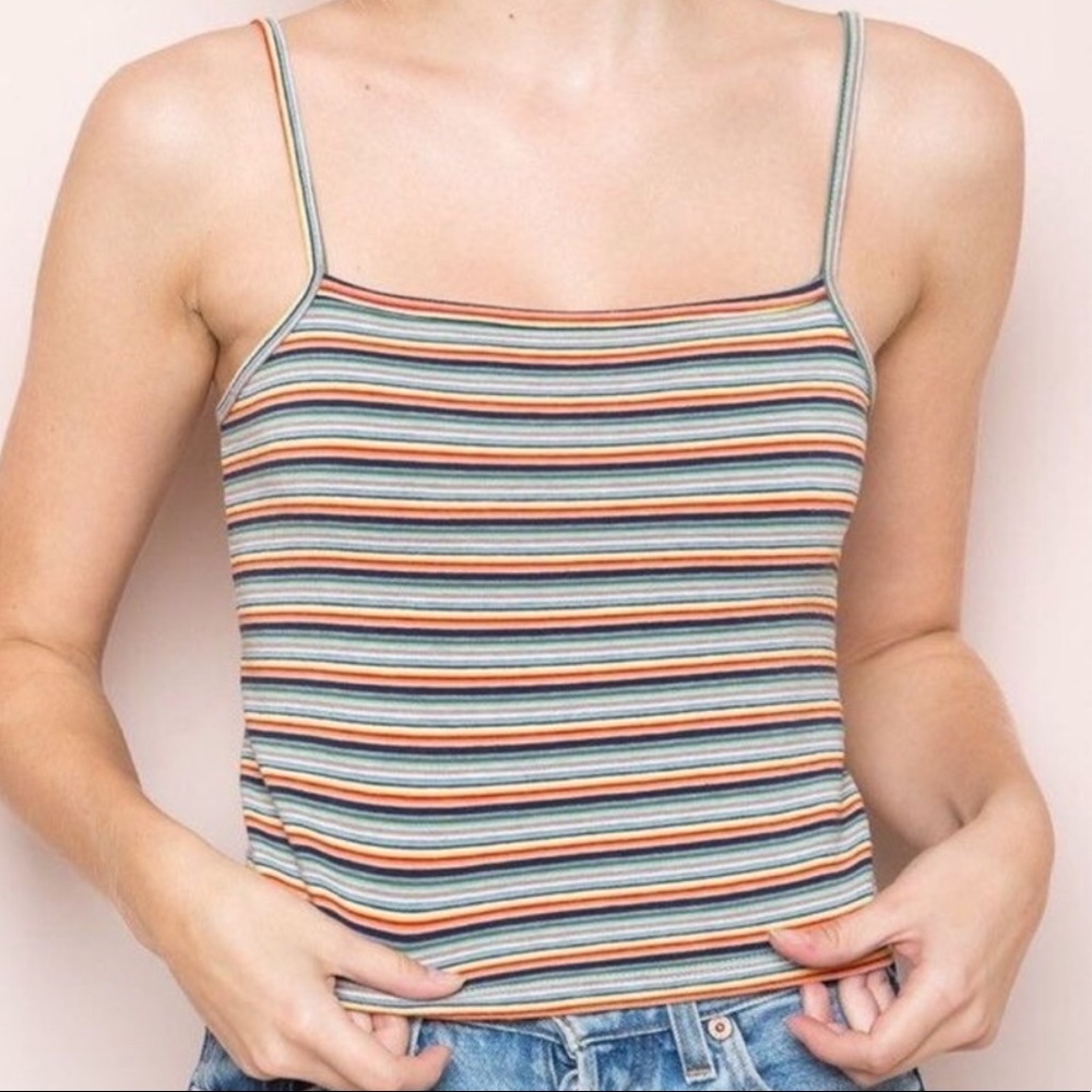 BRANDY MELVILLE - Striped Tank